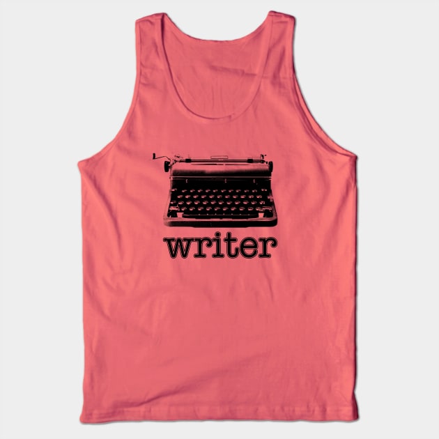 Writer - Vintage Style! Tank Top by GritFX